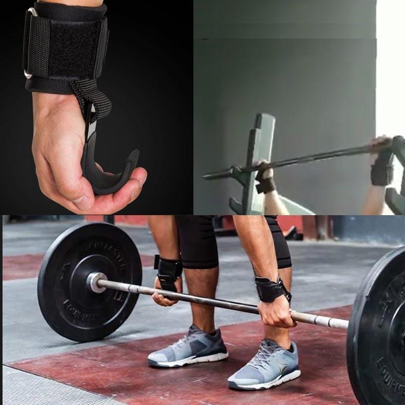 Weight Lifting Hook Grips (1 Pair) Silly Munky Weight Lifting Hook Grips (1 Pair) Silly Munky
